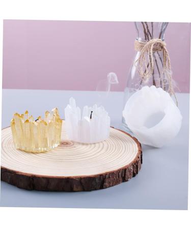 NUOBESTY 1pc Box Storage Box Mold Resin Epoxy Candlesticks Jewelery Organizer Diy Ornament Mold Clay Manual - Buy Online on SooperMarket.com