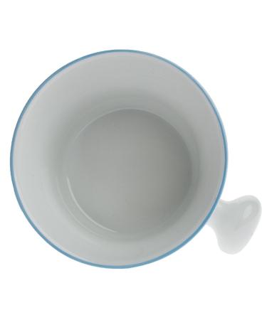Fendrihan Hand-Painted Porcelain Shaving Mug - Light Blue - Buy Online on SooperMarket.com