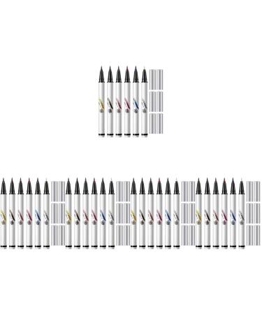 30 Pcs Liquid Eyeliner Pencil Colored Eyeliners Eyeliner Pen for Women Seal Abs Miss