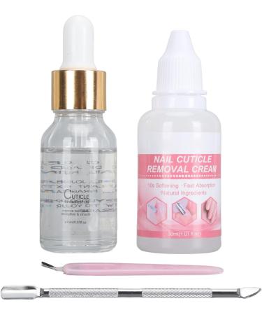 Nail Cuticle Remover Kit Hydrate Exfoliating Powered Cuticle Remover Kit for Travel Use (LS152-3) - Buy Online on SooperMarket.com