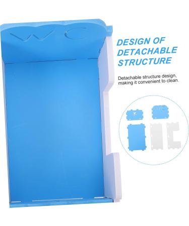 Yardwe 2 Pcs Hamster Toilet Critters Detachable Guinea Toilet Basin Chinchilla Toilet PVC Bathtub Small 15x10cmx2pcs Bluex2pcs - Buy Online on SooperMarket.com