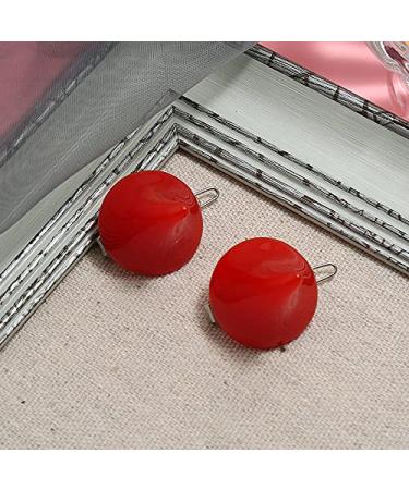 Devil Horn Halloween Hair Clips - Colorful Barrettes for Women & Girls | Party Cosplay Accessories 4 Pairs - Buy Online on SooperMarket.com