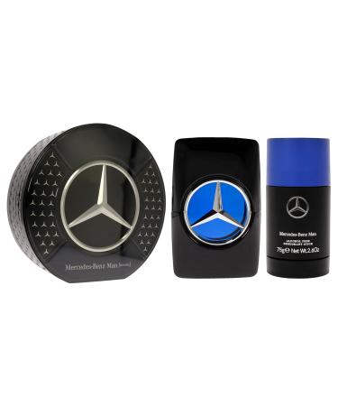 Mercedes-Benz Intense Gift Set Perfumes for Men - Includes 2.7 oz Eau de Toilette Spray and 2.6 oz Deodorant Stick - Woody Scent - Opens with Notes of Pear - Evokes Power and Sensuality - 2 pc 6 Fl Oz (Pack of 1) - Buy Online on SooperMarket.com