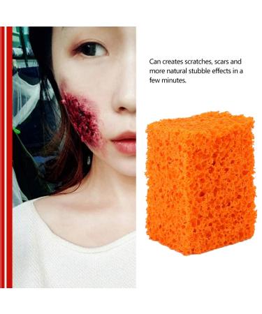 Realistic Halloween Blood Makeup Sponge - High Quality Rubber | Perfect for Wounds & Effects | Ideal for Halloween Christmas & Movies - Buy Online on SooperMarket.com