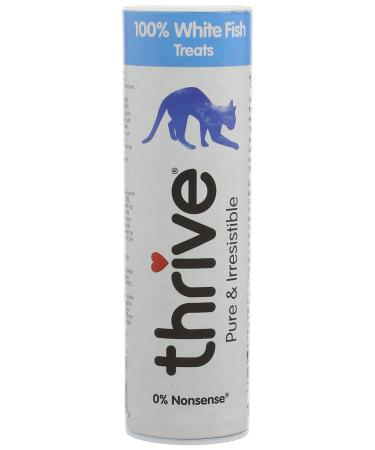thrive Cat 100% WHITE FISH TREATS 25g (PACK OF 4)