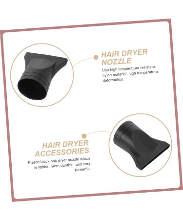 Cabilock 2pcs Hair Blower Nozzle Flat Hair Dryer Replacement Blower Nozzle Tip Hair Drying Nozzle Replacement - Buy Online on SooperMarket.com
