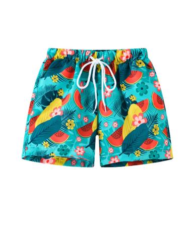 Lazz1on Swim Trunks Boys Summer Swim Shorts Adjustable Waist Swimming Shorts Quick-drying Holiday Shorts for Pool and Sea 130 A