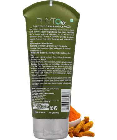 Lotus Professional PhytoRx Daily Deep Cleansing Face Wash 80g - Buy Online on SooperMarket.com