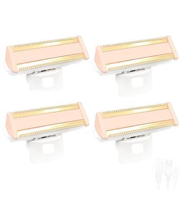 Replacement Heads for Flawless Razor Finishing Touch Women Flawless Body Hair Remover Replacement Heads (only for Flawless Body Hair Remover Replacement Heads) 4PCS