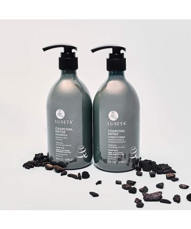 Luseta Charcoal Detox Hair Conditioner 33.8oz | Purifying Volumizing & Moisturizing Formula for Healthy Hair | International Shipping Available - Buy Online on SooperMarket.com