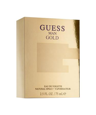 GUESS Gold Eau De Toilette Spray for Men 2.5 Oz - Buy Online on SooperMarket.com