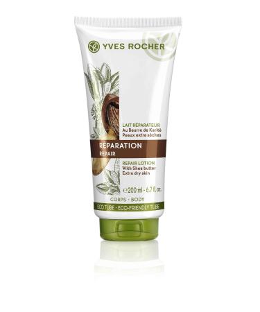 Yves Rocher Plant Care Body Repair Body Milk |rich body lotion women with repairing organic karit butter |For very dry skin