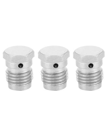 Fafeims 3Pcs 1.8K 3K 5K 3/8 24UNF Burst Disk Unified Copper Regulator Burst Disk Tank Regulator Valve Accessory (5K)