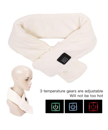 Electrical Neck Scarf - 3 Temperature Settings | USB-Heated Soft Winter Scarf for Neck Pain Relief - Buy Online on SooperMarket.com