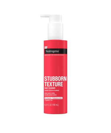 Neutrogena Stubborn Texture Daily Cleanser Fragrance-Free 6.3 fl oz (186 ml)