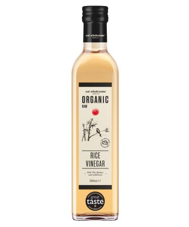Eat Wholesome Organic Raw Rice Vinegar Unfiltered with The Mother 500 ml