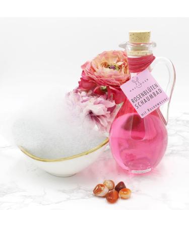 Rose Flowers Foam Bath Amphores 250ml - Luxurious Aromatherapy for a Relaxing Soak | International Shipping - Buy Online on SooperMarket.com