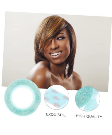Angoily Double Sided Wig Tape - 4 Rolls Lace Front Hair Adhesive Stickers | Waterproof & Secure Attachment for Blue Wigs - Buy Online on SooperMarket.com