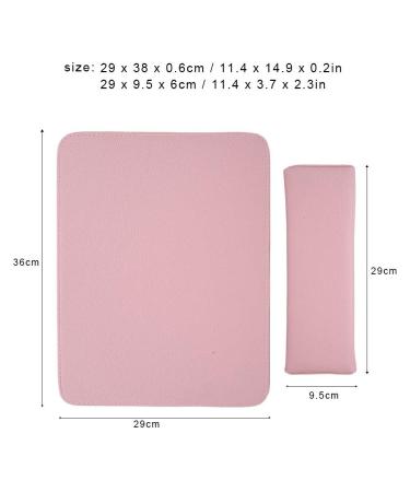 Soft Hand Pillow - Nail Art Manicure Tool Armrest Holder Mat - Pink Cushion to Reduce Hand Pressure - Perfect for Salon & Home Use - Buy Online on SooperMarket.com