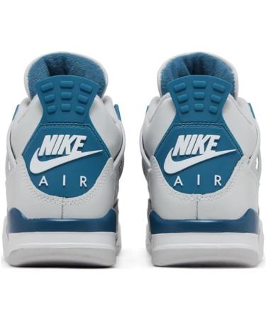Buy AIR JORDAN 4 Retro Black/White-Metallic Silver 555028-001 Size 42.5 | International Shipping Available - Buy Online on SooperMarket.com