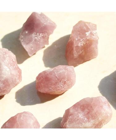 Natural Crystal Rough 30-40mm Natural Raw Rose Quartz Rough Love and Minerals Fish Tank 30-40 mm Pink - Buy Online on SooperMarket.com
