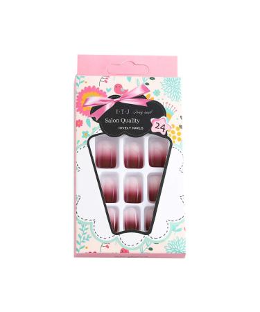 Brishow Salon Quality Artificial Nails - 24 Pcs Fake Nails for Women & Girls | International Shipping - Buy Online on SooperMarket.com