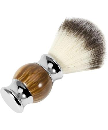 Shaving Brush 3 Pack for Men | Resin Handle Barber Shop Set - Brown - Buy Online on SooperMarket.com