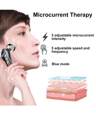Microcurrent Facial Device  Microcurrent Face Massager Roller  4D Facial Massager Beauty Skin Care Tool for Face Eye Neck  Gift for Women - Buy Online on SooperMarket.com