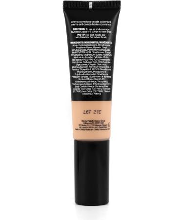 Palladio Full-Coverage CC Cream with Peptides & Vitamin C, Corrects Redness, Uneven Skin Tone, Buildable Foundation Coverage - Light 21C 25.70g - Buy Online on SooperMarket.com