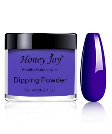 28g/Box Dark Purple Dipping Powder Without Lamp Cure Nails Dip Powder Summer Gel Nail Color Powder Natural Dry (no.30) HJ-ND064B-No.30
