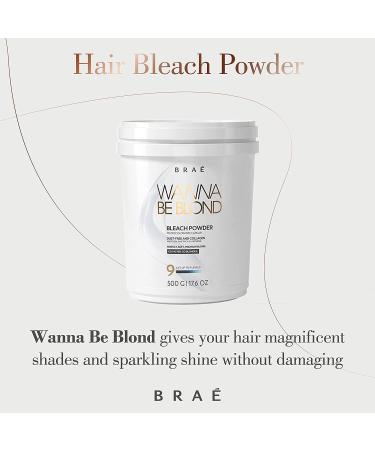 Brae Wanna Be Blond Bleach Powder - Collagen-Rich Formula for Safe & Conditioning Lightening Results - Buy Online on SooperMarket.com
