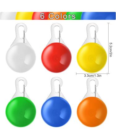 6 PCS LED Blinking Safety Lights for Dogs Cats & Kids - Bright Rechargeable Perfect for Pets & Cyclists - Buy Online on SooperMarket.com