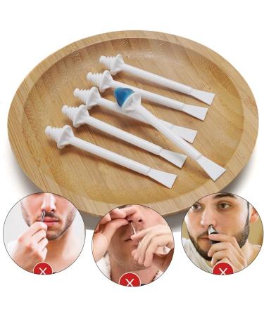 KQNM 50-Piece Nose Wax Chopsticks Dual-Use Nasal Hair Applicators for Clean Nostrils Plastic Wax Sticks for Effective Nose Cleaning - Buy Online on SooperMarket.com