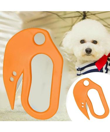 Pet Knotting Comb with Steel Blade De Knotting Comb for Dogs Hair Removal Comb for Dogs Portable Pet Grooming Combs Dematting Tools for Dog Cat black one size - Buy Online on SooperMarket.com