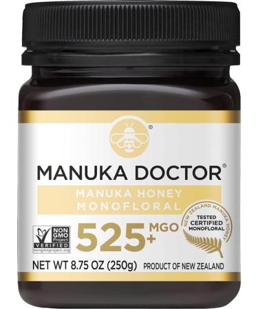Manuka Doctor Manuka Honey Monofloral MGO 525+ 8.75 oz (250 g)