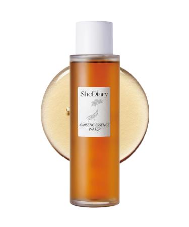 250ml Ginseng Essence Toner - Ginseng Face Toner to Nourish Ginseng Essence Water Ginseng Anti-Wrinkle Care Shrink Pore Ginseng Essence Toner Smooth and Plumped Skin for All Skin Type
