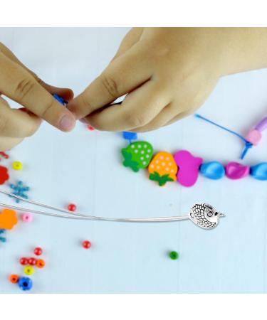 JNAWA 3 Pieces Nano Rings Loop Threader Tool Hair Extensions Tool Micro Loop Nano Beads Styling Accessories for Fitting Nano Ring Hair Feather Extensions - Buy Online on SooperMarket.com
