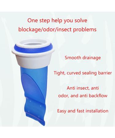 6 Pack Shower Floor Drain Cores Backflow Preventer Ways Valves Adjustable Silicone Sink Floor Drain Trap for Pipes Shower Floor Drain - Buy Online on SooperMarket.com