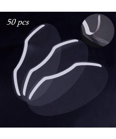 LWBTOSEE Disposable Plastic Eye Shield - 50pcs | For Microblading, Permanent Makeup, Eyelash Extensions, Cataract Surgery, Blepharoplasty Aftercare - Buy Online on SooperMarket.com