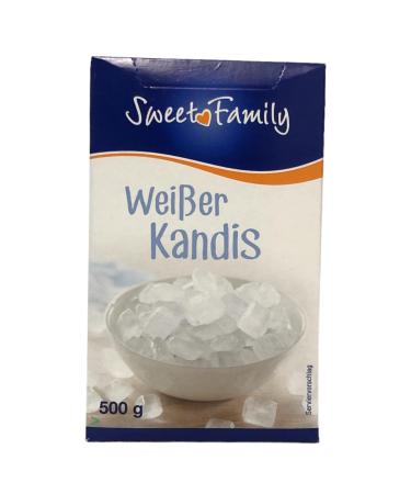 Nordzucker Sweet Family Kandis White Rock Candy 6-Pack (6x500g) - Premium International Shipping Available - Buy Online on SooperMarket.com