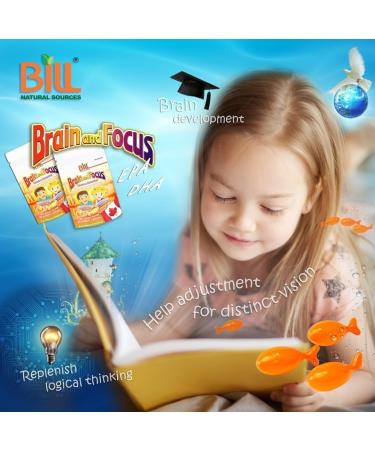 BILL Natural Sources Brain and Focus (cognitive support) 30 softgels - Buy Online on SooperMarket.com