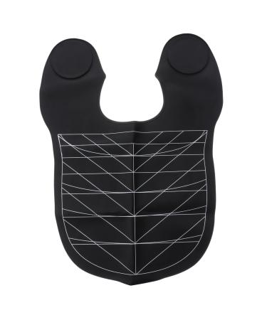 Housoutil 1pc Hairdressing Oil Shawl Makeup Pallete Hair Styling Perming Tray Silicone Hair Cutting Collar Short Hair Cape Stylist Cutting Collar Major Shampoo Tray Leather