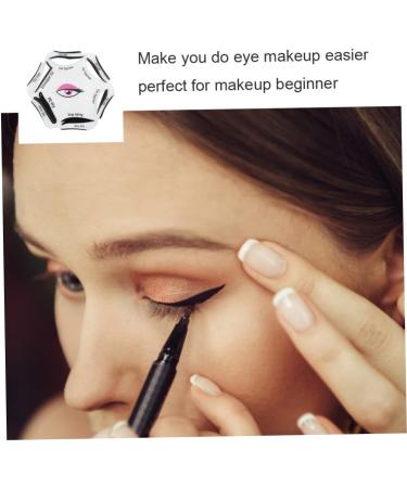 Eyeliner Stencil 6 in 1 Eyeline Guide Template Cat Liner Makeup Tool for Eyes Eyeliners Make-up - Buy Online on SooperMarket.com