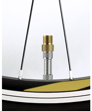 Henmi Bicycle Valve Adapter 2 Series - DV SV to AV | French Valve & Autoventile Adapter | Compatible with Sclaverand & Dunlop - International Shipping - Buy Online on SooperMarket.com