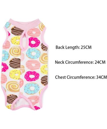 GZXYUAN Cat Professional Recovery Suit Surgical Recovery Shirt Cat Recovery Suit Pet Clothes for Cats and Dogs(M) - Buy Online on SooperMarket.com