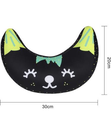 Kids Car Seat Belt Cover - Soft Cushioned Shoulder Pad for Safety & Comfort | Universal Fit Travel Pillow & Neck Support for Children | Black - Buy Online on SooperMarket.com