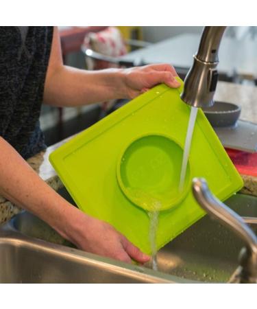 ezpz Happy Bowl (Blush) - Silicone Suction Bowl with Built-in Placemat for Toddlers - Dishwasher Safe Pink - Buy Online on SooperMarket.com