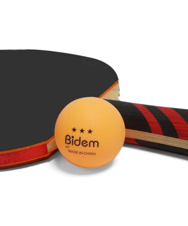 60 Pack Bidem Advanced 3-Star Orange Ping Pong Balls for Competition and Training - Buy Online on SooperMarket.com