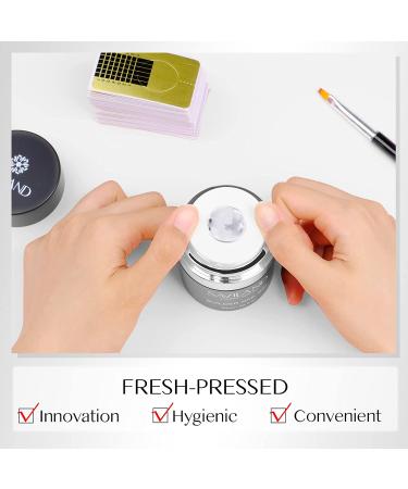 Saviland Builder Nail Gel Set - Clear Hard Gel for Nail Extension, Builder Base & Strengthener Gel - Nail Art Manicure Kit with 100pcs Forms & Acrylic Brush - Buy Online on SooperMarket.com