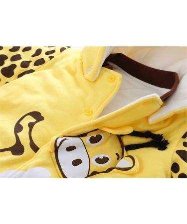 Baby Rompers with Footies Hat - Cotton Jumpsuit Winter Outfits for Infant Boys and Girls - Size 9-12 Months - Buy Online on SooperMarket.com